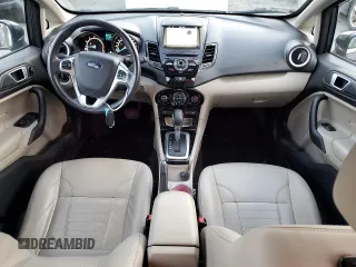 2017 Ford Fiesta Titanium with VIN 3FADP4FJ3HM109507, listed as a Copart auction lot 87182664 with 105,198 mi miles and Salvage Title. Bid and sale history available at DreamBid. Image 8.