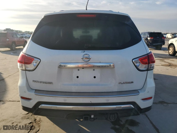 2013 Nissan Pathfinder SL with VIN 5N1AR2MN9DC645905, listed as a Copart auction lot 89104565 with 124,552 mi miles and Salvage Title. Bid and sale history available at carsss.com. Image 6.