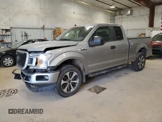 2020 Ford F-150 XL with VIN 1FTEX1EP6LKE18195, listed as a Copart auction lot 49066725 with 72,942 mi miles and Salvage Title. Bid and sale history available at carsss.com. Image 1.