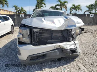 2020 Chevrolet Silverado 1500 Custom with VIN 3GCPWBEF8LG317269, listed as a Copart auction lot 55976795 with 45,878 mi miles and Salvage Title. Bid and sale history available at DreamBid. Image 5.