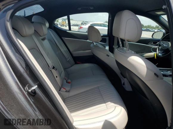2022 Genesis G70 3.3T с VIN KMTG54TE3NU098344, выставлен на аукционе Copart как лот 60034105 с пробегом 39 487 миль миль и Списание • Salvage title. История ставок и продаж доступна на DreamBid. Изображение 10.