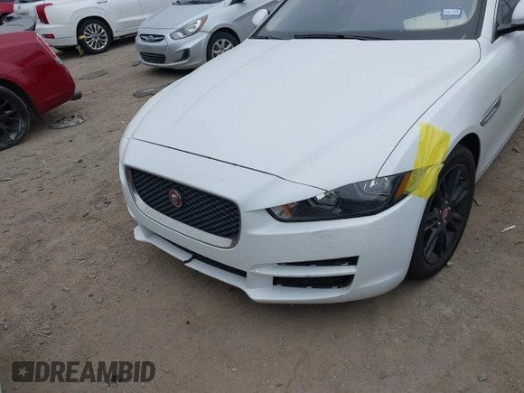 2018 Jaguar XE 25t Premium with VIN SAJAD4FXXJCP23943, listed as a IAAI auction lot 41470656 with 56,834 mi miles. Bid and sale history available at carsss.com. Image 6.
