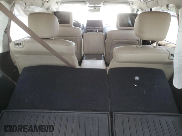 2021 Nissan Armada Platinum with VIN JN8AY2DB4M9794057, listed as a Copart auction lot 70596714 with 0 mi miles and Salvage Title. Bid and sale history available at carsss.com. Image 8.