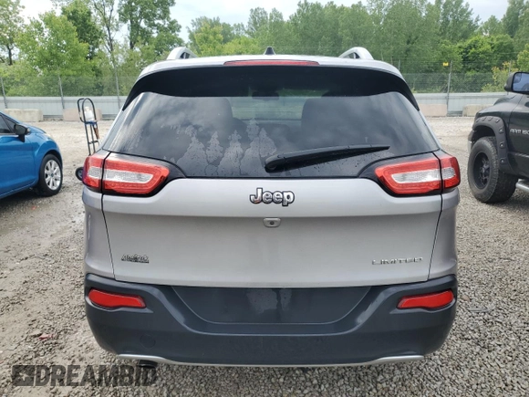 2016 Jeep Cherokee Limited z VIN 1C4PJLDB8GW287362, wystawiony jako Copart lot #55619875 z przebiegiem 147 021 mil mil oraz Nie do naprawy • Non repairable. Historia ofert i sprzedaży dostępna na DreamBid. Obrazek 6.