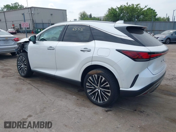 2024 Lexus RX 350 z VIN 2T2BAMCA1RC044332, wystawiony jako IAAI lot #42266555 z przebiegiem 9 949 mil mil oraz . Historia ofert i sprzedaży dostępna na DreamBid. Obrazek 3.