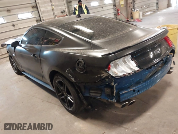 2023 Ford Mustang GT with VIN 1FA6P8CF8P5305334, listed as a IAAI auction lot 41858115 with 23,574 mi miles and . Bid and sale history available at DreamBid. Image 3.