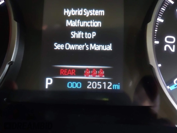 2022 Toyota RAV4 Hybrid SE with VIN JTM16RFV7ND067284, listed as a IAAI auction lot 42637821 with 20,512 mi miles and . Bid and sale history available at DreamBid. Image 15.