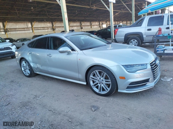 2016 Audi A7 3.0 Premium Plus with VIN WAUWGAFC0GN008932, listed as a Copart auction lot 44354623 with 81,955 mi miles. Bid and sale history available at carsss.com. Image 4.