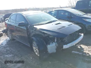 2009 Mitsubishi Lancer GTS with VIN JA3AU86W89U014025, listed as a IAAI auction lot 41748245 with 106,596 mi miles. Bid and sale history available at carsss.com. Image 1.