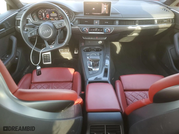 2019 Audi S5 Sportback Prestige with VIN WAUC4CF55KA071856, listed as a Copart auction lot 69377184 with NaN miles and Clean Title. Bid and sale history available at carsss.com. Image 8.