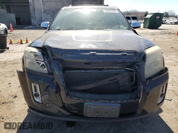 2013 GMC Terrain Denali with VIN 2GKFLYE32D6419374, listed as a Copart auction lot 47652795 with 189,750 mi miles and Clean Title. Bid and sale history available at DreamBid. Image 5.