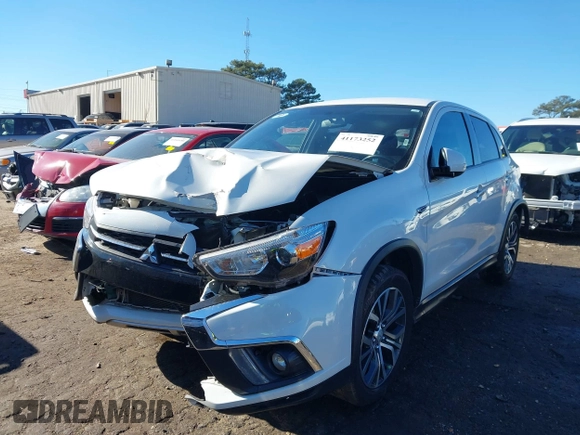 2019 Mitsubishi Outlander Sport SE 2.0 with VIN JA4AP4AU2KU010687, listed as a IAAI auction lot 41173252 with 157,259 mi miles. Bid and sale history available at carsss.com. Image 6.