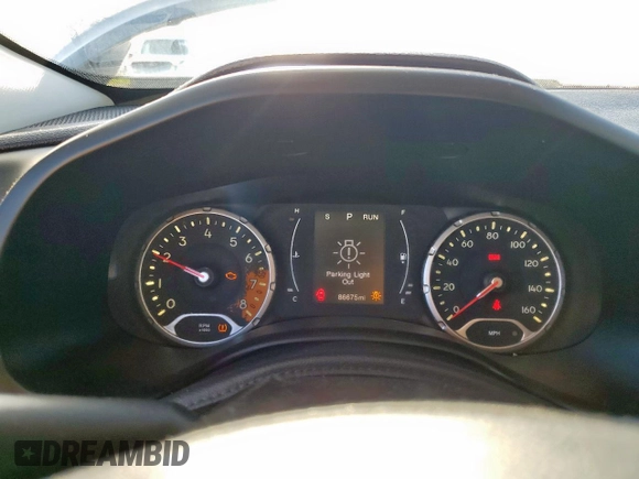 2017 Jeep Renegade Sport with VIN ZACCJAAB6HPG17327, listed as a Copart auction lot 61271045 with 86,675 mi miles and Clean title. Bid and sale history available at DreamBid. Image 9.