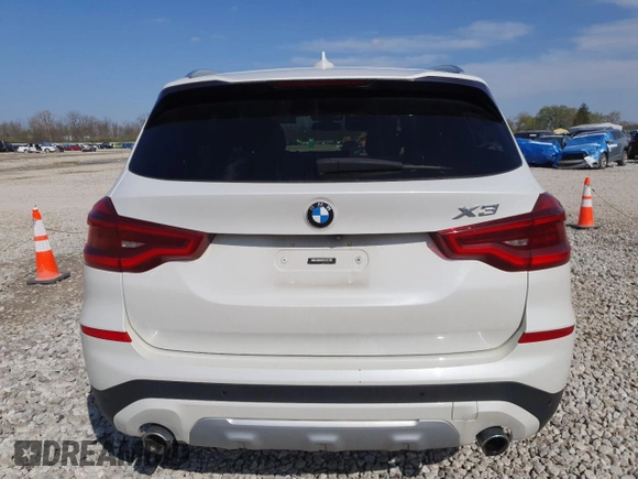 2018 BMW X3 xDrive30i with VIN 5UXTR9C52JLD60435, listed as a Copart auction lot 51991325 with 93,427 mi miles and Clean Title. Bid and sale history available at DreamBid. Image 6.