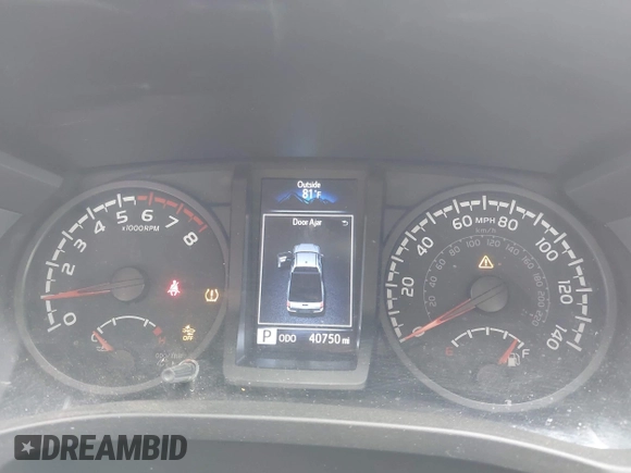 2022 Toyota Tacoma SR with VIN 3TYRX5GNXNT056019, listed as a IAAI auction lot 42026358 with 40,750 mi miles and . Bid and sale history available at DreamBid. Image 7.