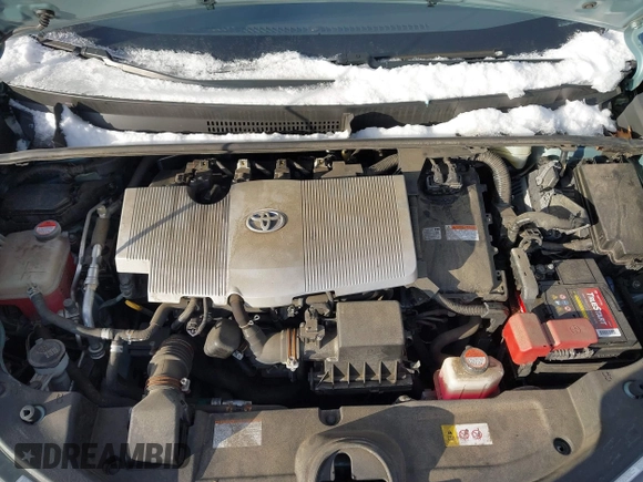 2016 Toyota Prius Two with VIN JTDKBRFU4G3017233, listed as a IAAI auction lot 41520005 with 95,501 mi miles and . Bid and sale history available at DreamBid. Image 10.