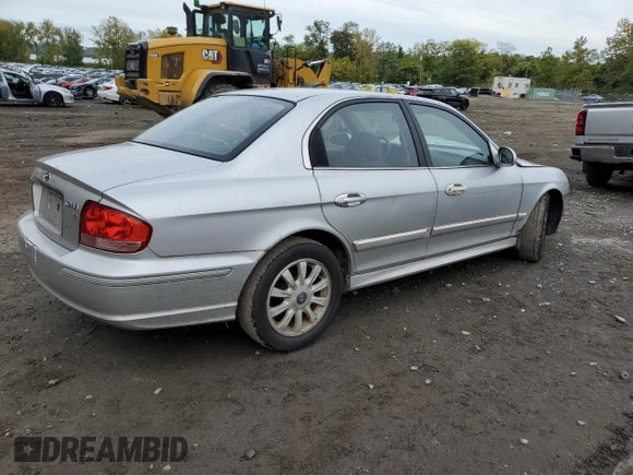 2004 Hyundai Sonata GLS with VIN KMHWF35H34A982062, listed as a Copart auction lot 73385134 with 138,963 mi miles and Salvage Title. Bid and sale history available at carsss.com. Image 3.