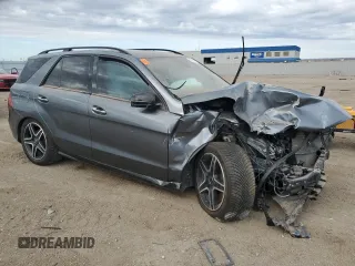 2018 Mercedes-Benz GLE 43 AMG with VIN 4JGDA6EB0JB096273, listed as a Copart auction lot 50359625 with 75,305 mi miles and Clean Title. Bid and sale history available at DreamBid. Image 4.