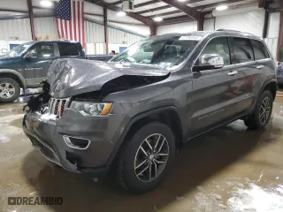 2018 Jeep Grand Cherokee Limited with VIN 1C4RJFBG8JC321561, listed as a Copart auction lot 41998655 with 82,451 mi miles and Salvage Title. Bid and sale history available at carsss.com. Image 1.