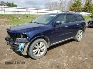2013 Dodge Durango Crew z VIN 1C4RDJDG3DC535529, wystawiony jako Copart lot #55379075 z przebiegiem 225 762 mil mil oraz Nie do naprawy • Non repairable. Historia ofert i sprzedaży dostępna na DreamBid. Obrazek 1.
