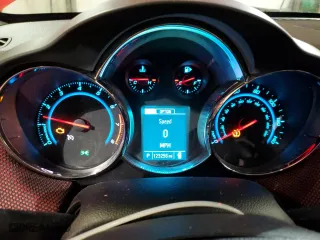 2014 Chevrolet Cruze 1LT with VIN 1G1PC5SB7E7471443, listed as a Copart auction lot 50408205 with 123,256 mi miles and Salvage Title. Bid and sale history available at carsss.com. Image 9.