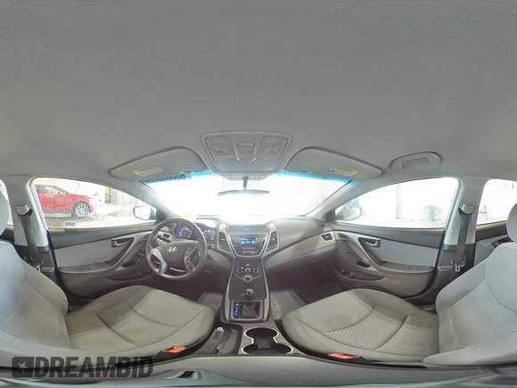 2015 Hyundai Elantra SE with VIN 5NPDH4AE7FH595940, listed as a Copart auction lot 63385525 with 187,591 mi miles and Salvage title. Bid and sale history available at DreamBid. Image 14.