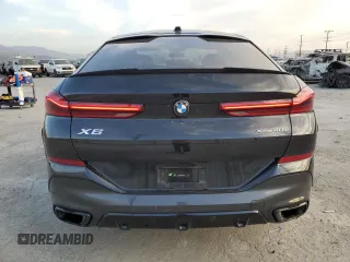 2024 BMW X6 xDrive40i with VIN 5UX33EX02R9U49162, listed as a Copart auction lot 85107534 with 14,888 mi miles and Salvage Title. Bid and sale history available at carsss.com. Image 6.