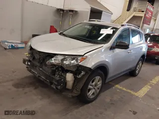 2015 Toyota RAV4 LE with VIN JTMBFREV0FJ028173, listed as a IAAI auction lot 41539921 with 159,291 mi miles. Bid and sale history available at carsss.com. Image 2.