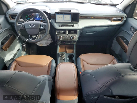2023 Ford Maverick XL with VIN 3FTTW8E37PRB01270, listed as a Copart auction lot 50803335 with 16,996 mi miles and Salvage Title. Bid and sale history available at DreamBid. Image 8.