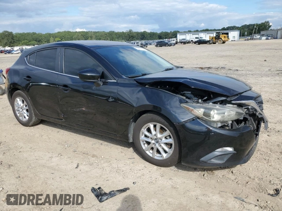 2014 Mazda 3 i Grand Touring with VIN JM1BM1M70E1116441, listed as a Copart auction lot 73777774 with 180,347 mi miles and Salvage Title. Bid and sale history available at DreamBid. Image 4.