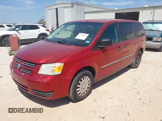 2008 Dodge Grand Caravan SE with VIN 2D8HN44H98R704647, listed as a IAAI auction lot 42570939 with 163,994 mi miles and . Bid and sale history available at DreamBid. Image 2.