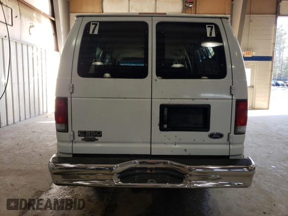 1999 Ford Econoline Passenger XL with VIN 1FBSS31L0XHB37226, listed as a Copart auction lot 46419355 with 51,209 mi miles and Clean Title. Bid and sale history available at DreamBid. Image 6.