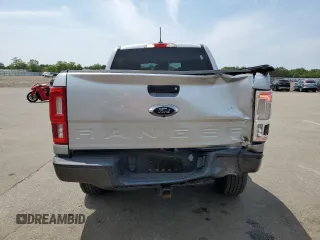 2021 Ford Ranger XL with VIN 1FTER4FH9MLD13892, listed as a Copart auction lot 59750245 with 22,932 mi miles and Salvage title. Bid and sale history available at DreamBid. Image 6.
