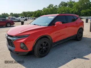 2020 Chevrolet Blazer RS with VIN 3GNKBKRS2LS721055, listed as a Copart auction lot 60691285 with 93,452 mi miles and Salvage title. Bid and sale history available at DreamBid. Image 1.