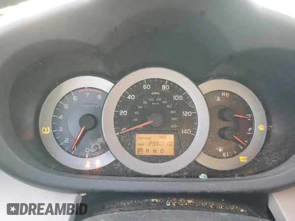 2008 Toyota RAV4 Ltd with VIN JTMZD31VX86071898, listed as a Copart auction lot 45748285 with 296,010 mi miles and Salvage Title. Bid and sale history available at carsss.com. Image 9.