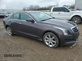 2014 Cadillac ATS Luxury AWD with VIN 1G6AH5RX4E0106455, listed as a Copart auction lot 52374695 with 41,517 mi miles and Clean Title. Bid and sale history available at carsss.com. Image 4.