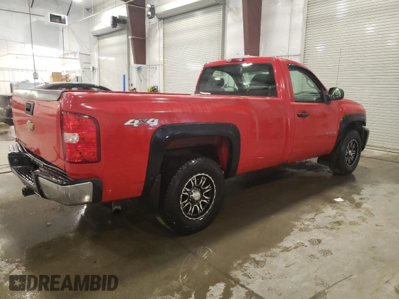 2007 Chevrolet Silverado 1500 Work Truck with VIN 1GCEK14C77E574957, listed as a Copart auction lot 49341395 with 179,812 mi miles and Salvage Title. Bid and sale history available at carsss.com. Image 3.