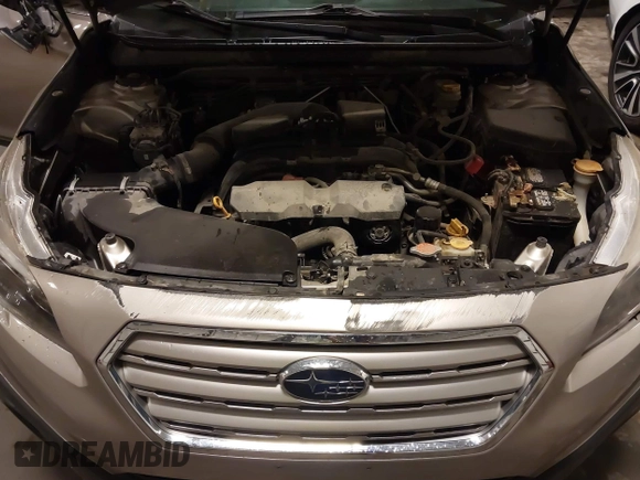2015 Subaru Outback Premium with VIN 4S4BSAFCXF3301839, listed as a IAAI auction lot 41781480 with 117,477 mi miles and . Bid and sale history available at DreamBid. Image 10.