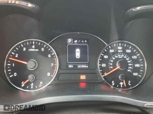 2018 Kia Forte LX with VIN 3KPFL4A72JE171507, listed as a Copart auction lot 44989635 with 121,342 mi miles and Clean Title. Bid and sale history available at carsss.com. Image 9.