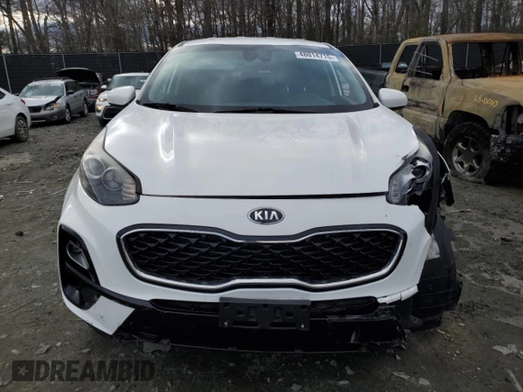 2020 Kia Sportage LX with VIN KNDPMCAC1L7811850, listed as a Copart auction lot 48014715 with 88,267 mi miles and Salvage Title. Bid and sale history available at carsss.com. Image 5.