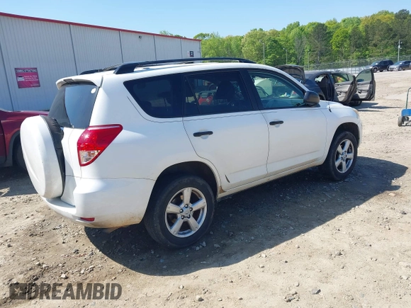 2008 Toyota RAV4 with VIN JTMZD35V685106744, listed as a IAAI auction lot 41960434 with 218,671 mi miles. Bid and sale history available at carsss.com. Image 4.
