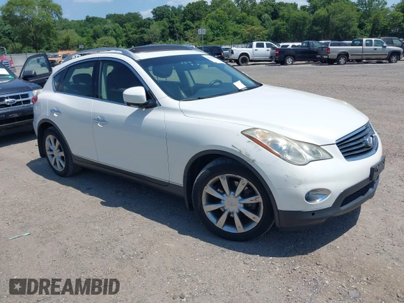 2012 Infiniti EX Journey with VIN JN1AJ0HR4CM453459, listed as a IAAI auction lot 42590149 with 130,189 mi miles and . Bid and sale history available at DreamBid. Image 1.