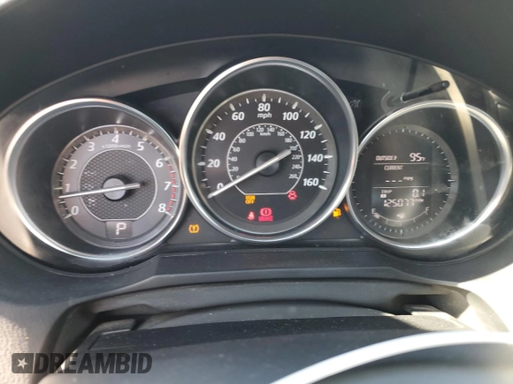 2015 Mazda 6 i Touring with VIN JM1GJ1V57F1200771, listed as a Copart auction lot 54210375 with 125,077 mi miles and Clean Title. Bid and sale history available at carsss.com. Image 9.