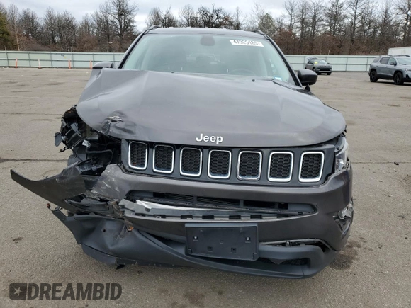2021 Jeep Compass Latitude with VIN 3C4NJDBB4MT507484, listed as a Copart auction lot 47925165 with 17,644 mi miles and Non repairable. Bid and sale history available at DreamBid. Image 5.