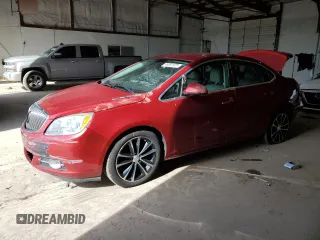 2017 Buick Verano Sport Touring with VIN 1G4PR5SK4H4106144, listed as a Copart auction lot 46061425 with 48,565 mi miles and Salvage Title. Bid and sale history available at carsss.com. Image 1.