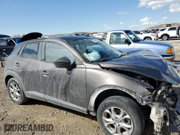 2018 Mazda CX-3 Sport with VIN JM1DKFB78J0310746, listed as a Copart auction lot 49868905 with 90,239 mi miles and Salvage Title. Bid and sale history available at DreamBid. Image 4.