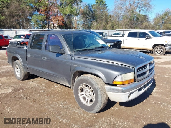 2003 Dodge Dakota SLT with VIN 1D7HL48X03S174569, listed as a IAAI auction lot 41159169 with 156,551 mi miles. Bid and sale history available at carsss.com. Image 1.