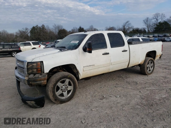 2008 Chevrolet Silverado 3500HD SRW Work Truck with VIN 1GCHC33K48F100412, listed as a Copart auction lot 44030635 with 275,913 mi miles and Salvage Title. Bid and sale history available at carsss.com. Image 1.