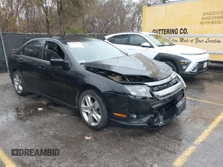 2012 Ford Fusion SPORT with VIN 3FAHP0KC0CR176529, listed as a IAAI auction lot 40971678 with 164,121 mi miles. Bid and sale history available at carsss.com. Image 1.