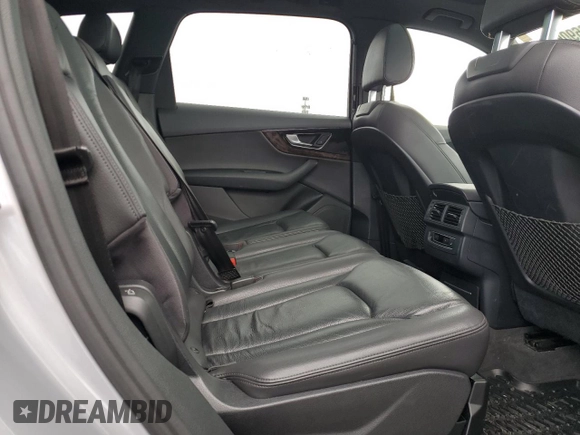 2017 Audi Q7 Premium with VIN WA1AAAF71HD043871, listed as a Copart auction lot 56669065 with 83,187 mi miles and Salvage title. Bid and sale history available at DreamBid. Image 10.